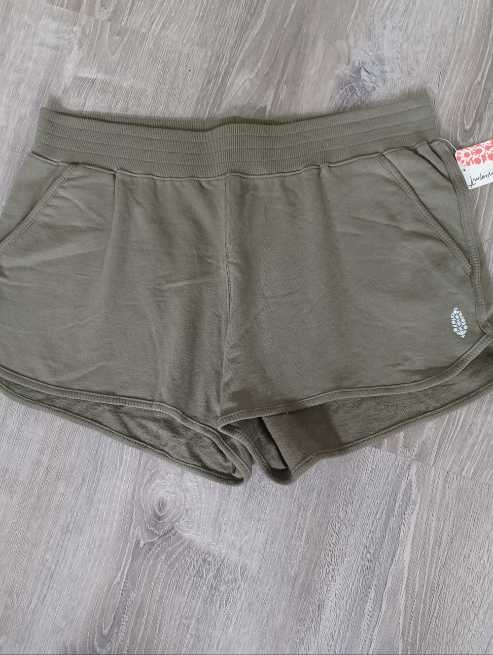 NWT Free People Movement Olive Green Activewear Shorts
